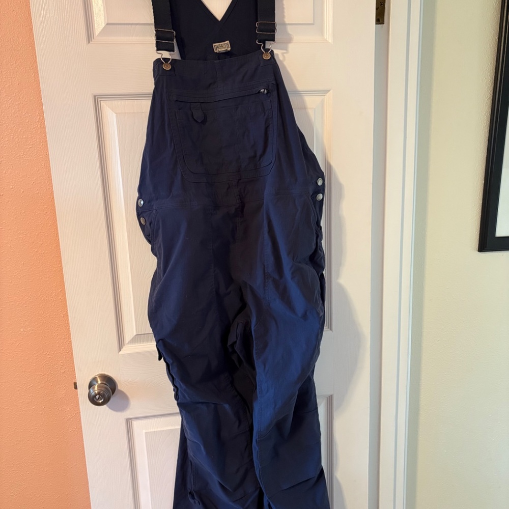 Duluth Gardening Overalls 2x, Navy Blue - Picture 2 of 7